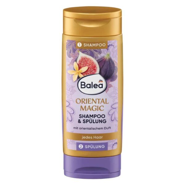 Balea 2σε1 Σαμπουάν & Conditioner Twinpack Oriental Magic (2x50 ml), 100 ml travel size