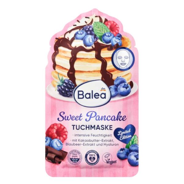 Balea μάσκα προσωπου Sweet Pancake, 1 τεμ