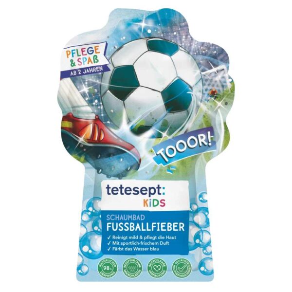 tetesept Αφρόλουτρο ποδοσφαιρικός πυρετός, 40 ml travel size