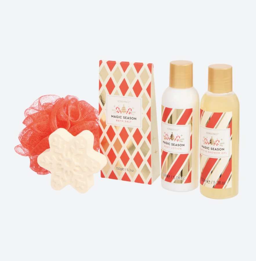 Χριστουγεννιατικο σετ δωρου σε έλκηθρο 5τεμαχια - Image 2