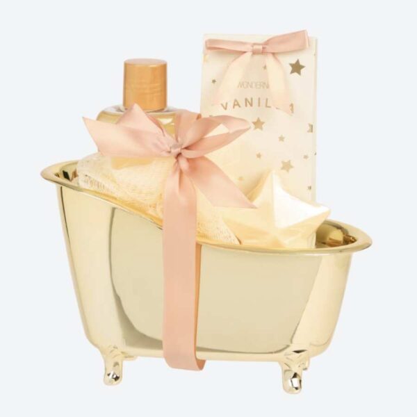 Γιορτινο σετ δωρου σε μπανιερα 4 τεμαχια