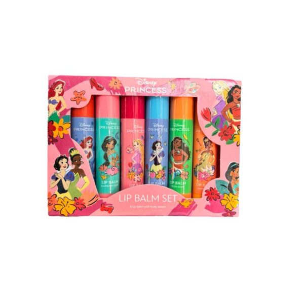 Lip Balm, Disney, Σετ 6 τεμαχίων Princess