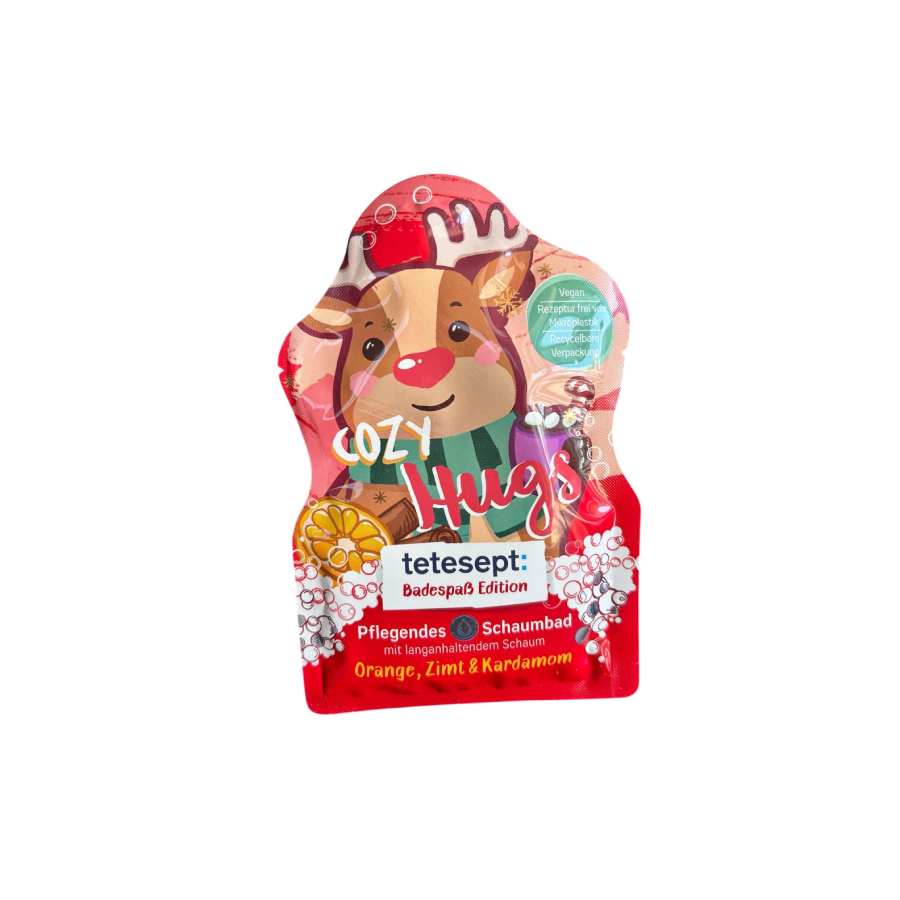 tetesept Θρεπτικό αφρόλουτρο Cozy Hugs πορτοκαλι-κανελα-καρδαμο 40ml