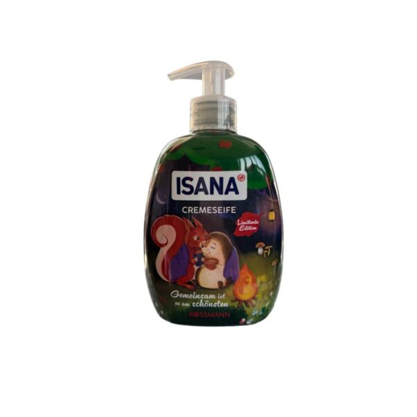 Χειμωνιατινο Κρεμοσαπουνο Hugs αρωμα βανιλιας-φουντουκιου 500ml Isana