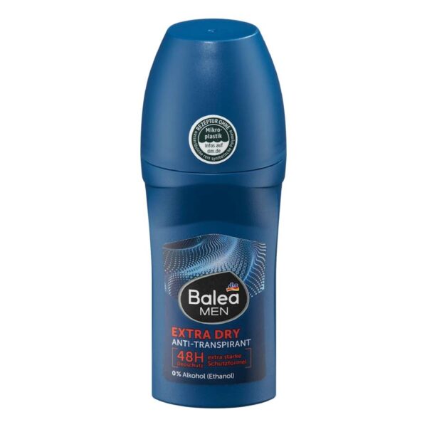 Balea Αποσμητικο MEN Antiperspirant Deodorant 48h Roll-on extra dry, , 50 ml