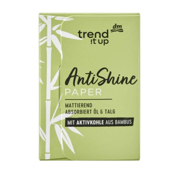 trend !t up,Χαρτί ματ Anti Shine με ενεργό άνθρακα, 50 τεμάχια