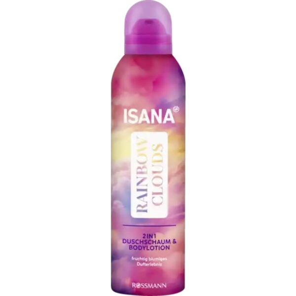 Isana Rainbow Clouds 2in1 Αφρός ντους και Bodylotion 200ml