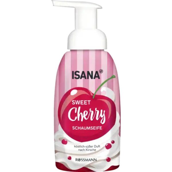 ISANA Sweet Cherry Κρεμοσαπουνο σε αφρό με μυρωδια κερασιού 250ml