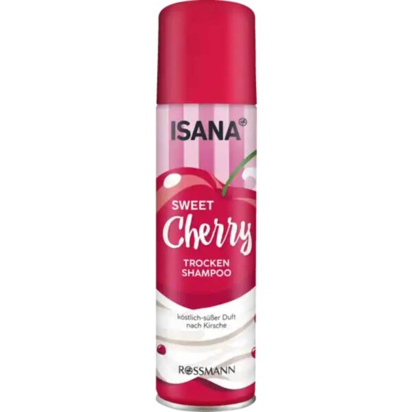 Isana Dry Shampoo Ξηρό σαμπουάν Sweet Cherry 200ml