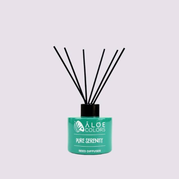 Aloe Colors Reed Diffuser Pure Serenity αρωματικό χώρου με sticks Set