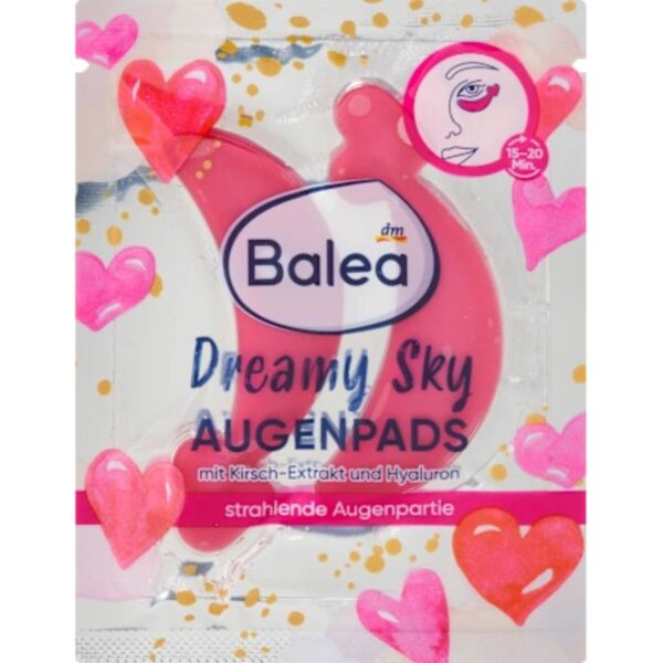 Balea Επιθέματα ματιών καρδια (1 ζευγάρι), 2 τεμ