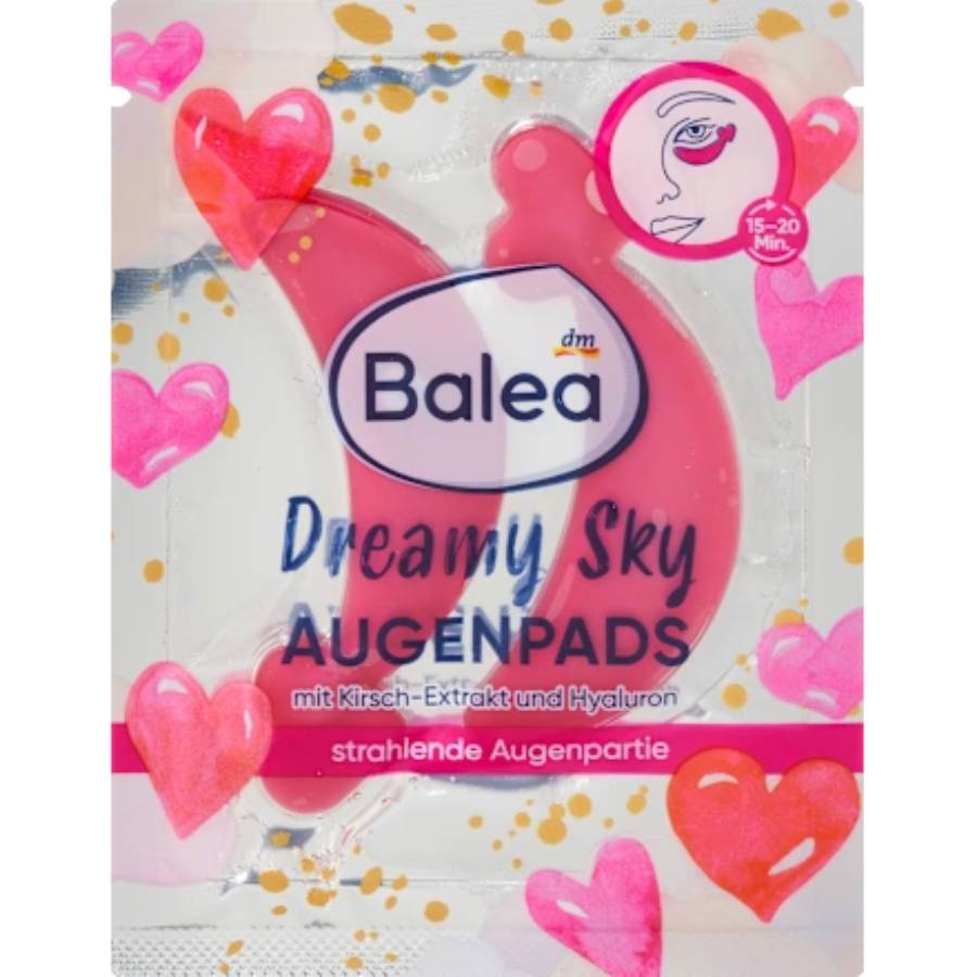 Balea Επιθέματα ματιών καρδια (1 ζευγάρι), 2 τεμ