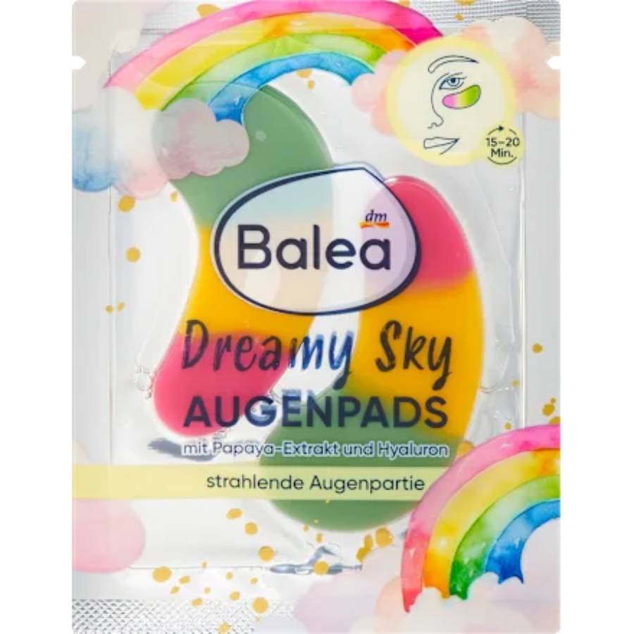 Balea Επιθέματα ματιών ουρανιο τοξο (1 ζευγάρι), 2 τεμ