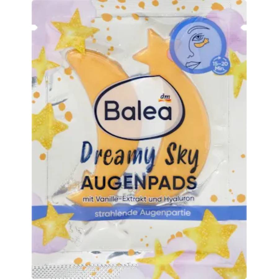 Balea Επιθέματα ματιών πεφταστέρι (1 ζευγάρι), 2 τεμ