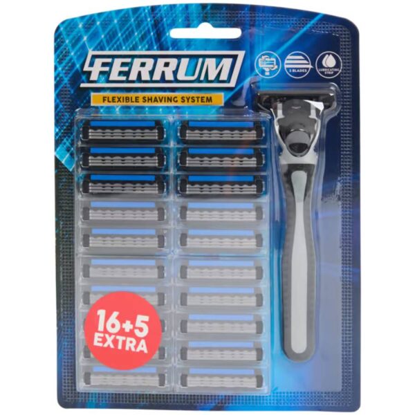Ferrum Ξυράφι με πρόσθετες λεπίδες 21 ανταλλακτικα