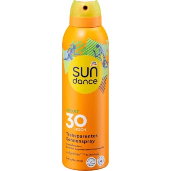 Sundance Sun Spray Sport διάφανο SPF 30, 200 ml