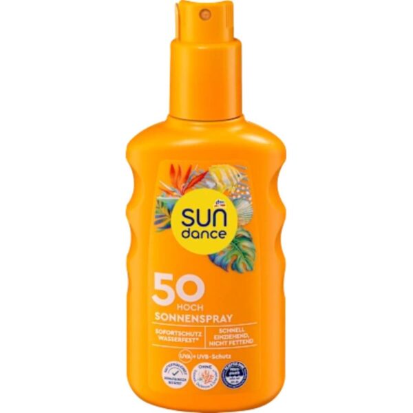 Sundance Αντηλιακό σπρέι SPF 50, 200 ml