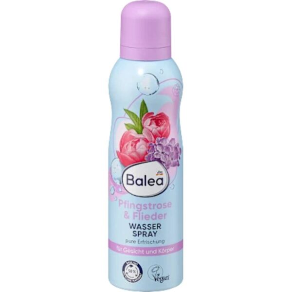 Balea Peony Lilac Water Spray 150ml,σπρει νερου με αρωμα παιώνιας και πασχαλιάς