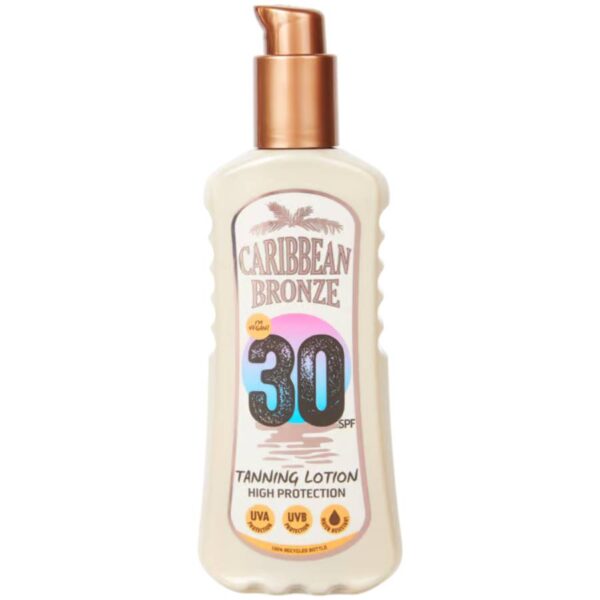 Caribbean Bronze λοσιόν μαυρίσματος 200ml/για Χρυσαφένια Επιδερμίδα