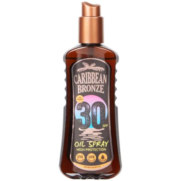 Caribbean Bronze Sun Oil Spray 200ml Αντηλιακό Λάδι με Υψηλή Προστασία