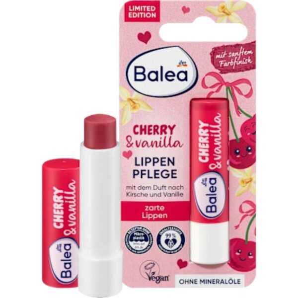Balea Περιποίηση χειλιών Cherry & Vanilla