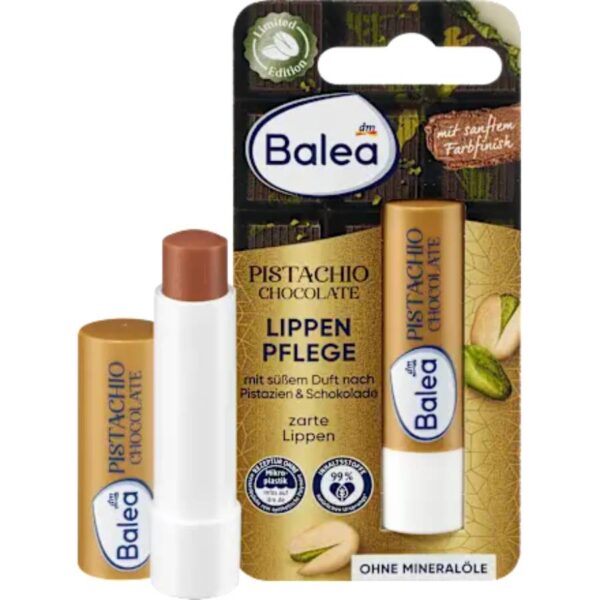 Balea Lip balm Σοκολάτα φιστίκι, 4,8 γρ