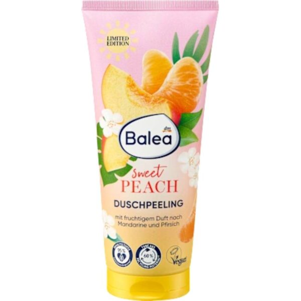 Balea Sweet Peach Body Scrub, 200 ml,peeling