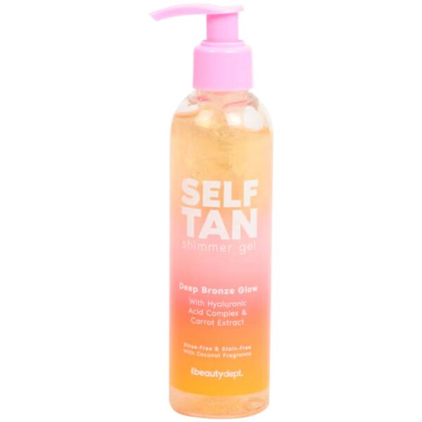 the beauty dept Self Tan Αυτομαυριστικο 200ml with shimmer