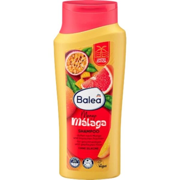 Balea Shampoo Mango Málaga, 300 ml