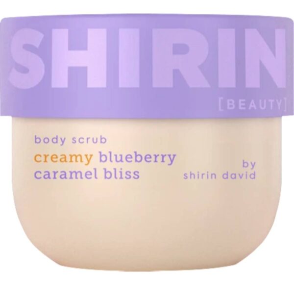 Shirin Scrub σώματος Κρεμώδες Blueberry Caramel Bliss, 235 ml