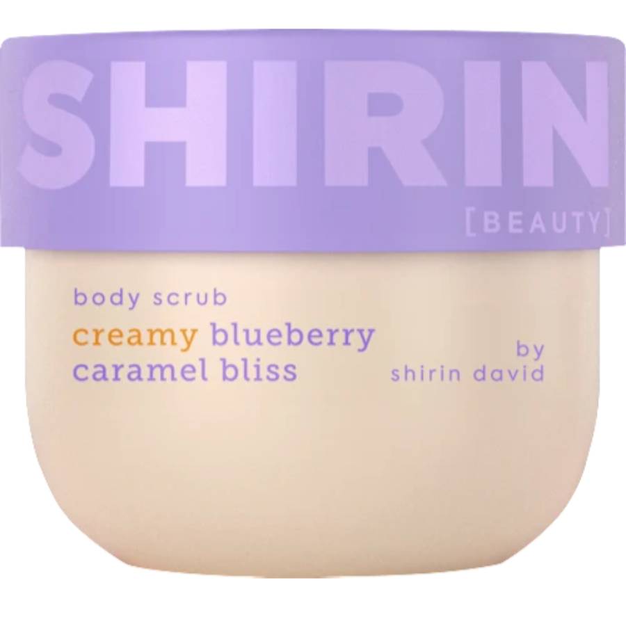 Shirin Scrub σώματος Κρεμώδες Blueberry Caramel Bliss, 235 ml