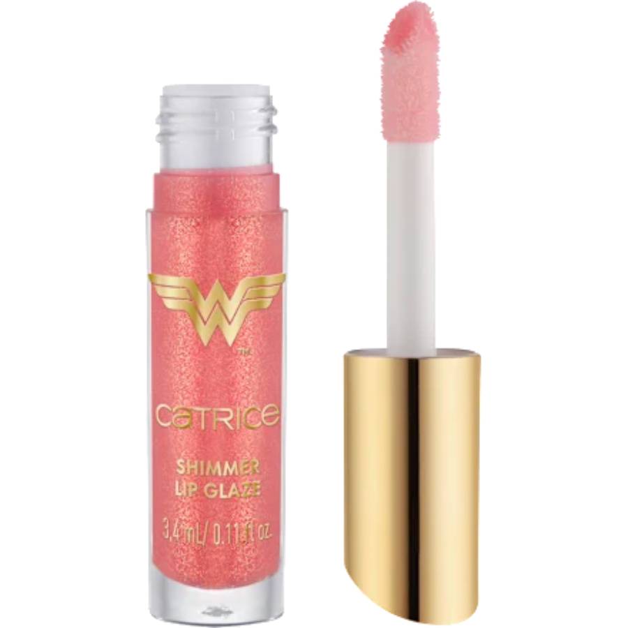 Lip gloss Wonder Woman Shimmer Glaze 020 Brave And Power, 3,4 ml,ενυδατικό λιπ γκλος