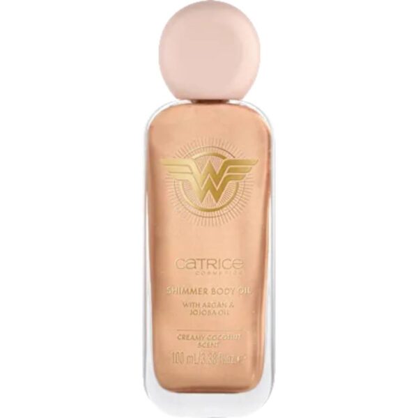 Wonder Woman Catrice Shimmering Body Oil, 100 ml,Λαδι σωματος με λαμψη