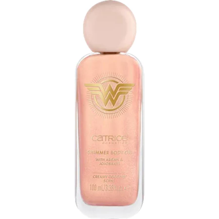Catrice Wonder Woman Shimmering Body Oil 020 Sassy, 100 ml,Λαδι σωματος με λαμψη
