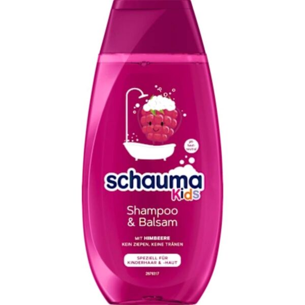 Schauma Παιδικό Σαμπουάν & Μαλακτικό Raspberry, 250 ml