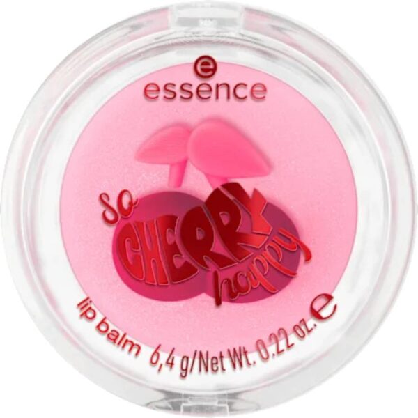 Essence Lippenbalsam So Cherry Happy 01 Cheeky Cherry, 6,4 g