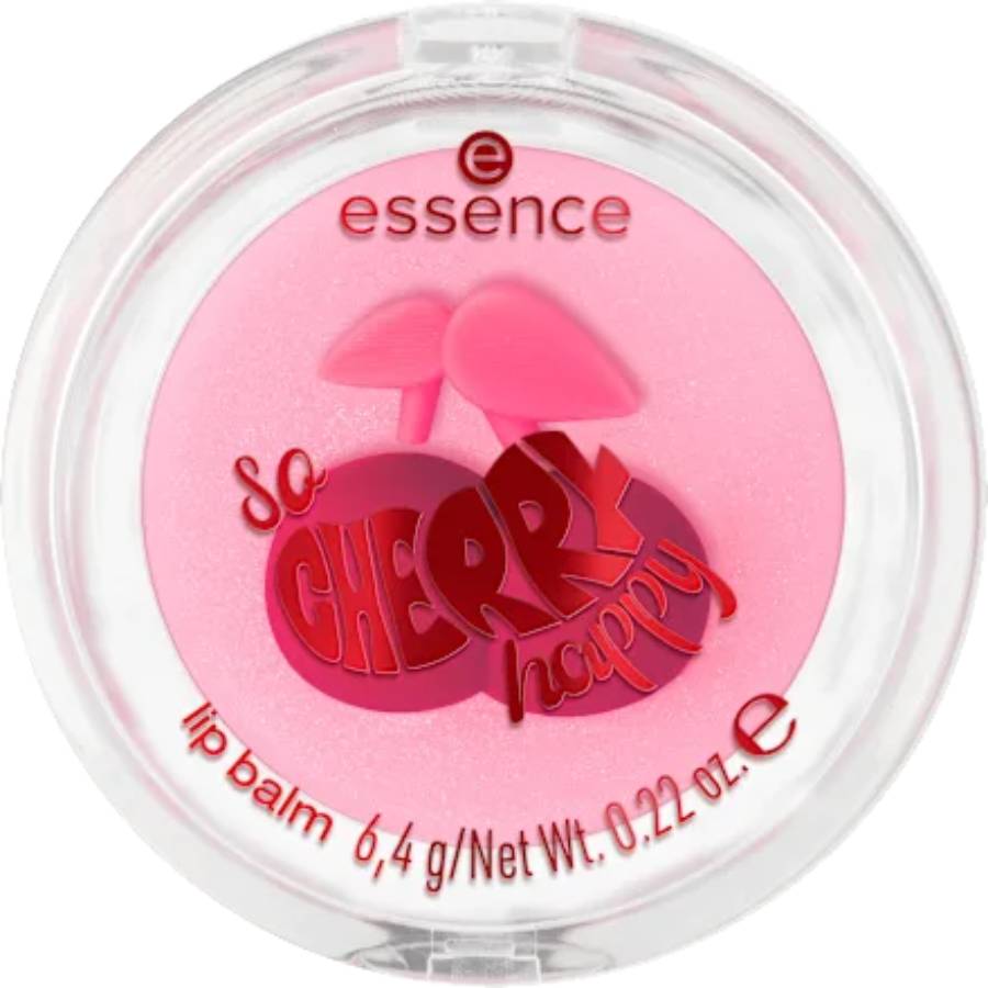 Essence Lippenbalsam So Cherry Happy 01 Cheeky Cherry, 6,4 g