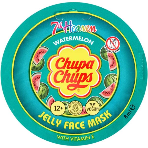 Chupa Chups Jelly Face Mask Watermelon με vitamin E