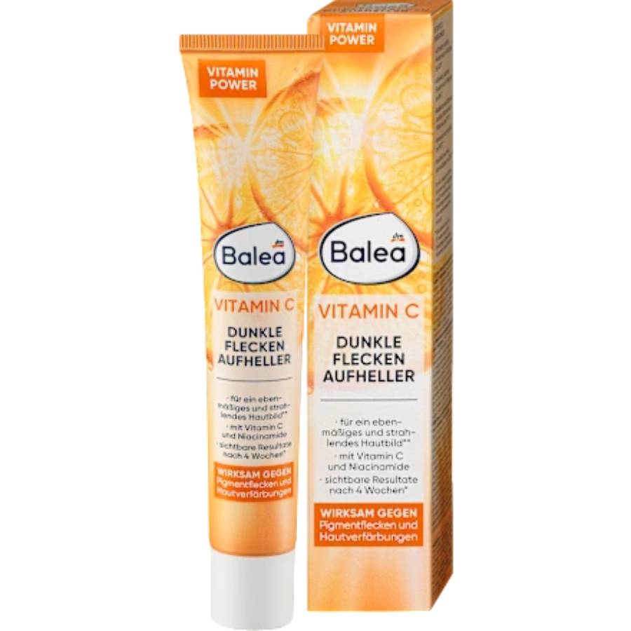 Balea Κρέμα προσώπου με βιταμίνη C για λεύκανση σκούρων κηλίδων, 50 ml