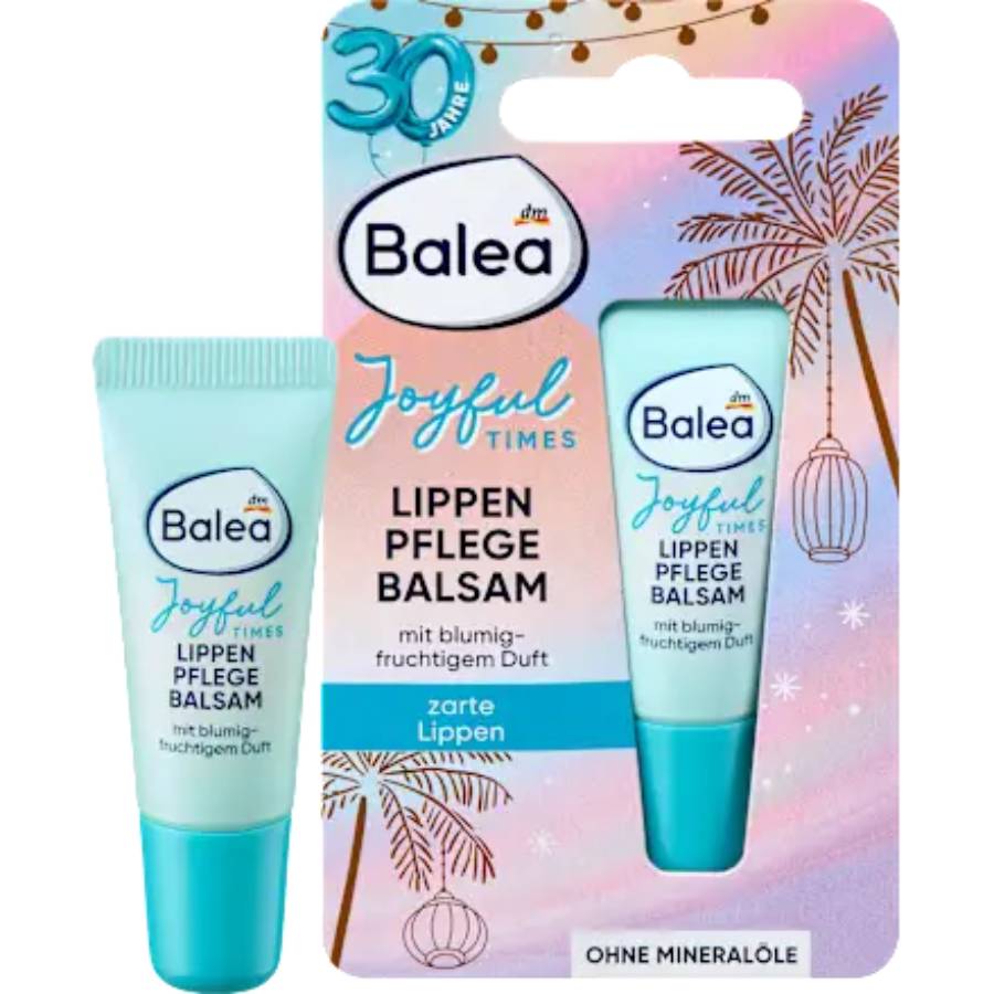 Balea Βάλσαμο για τα χείλη Joyful Times 30 Years, 10 ml