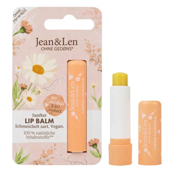 Jean Len Βάλσαμο χειλιών με καλέντουλα/έλαιο jojoba, 4,7 g