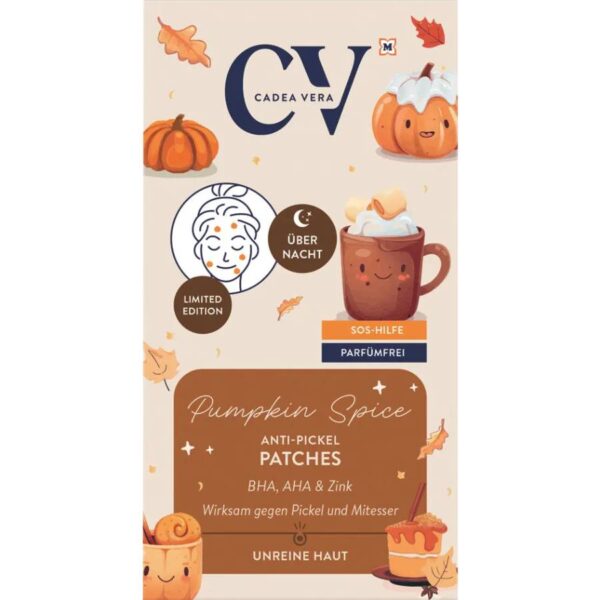 CV Pumpkin Spice Anti Pickel Patches,36st