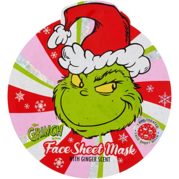 Χριστουγεννιατικη μάσκα προσώπου Grinch αρωμα Ginger