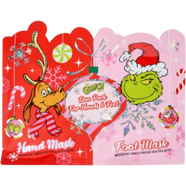 Χριστουγεννιατικη μάσκα χεριών και ποδιών του Grinch