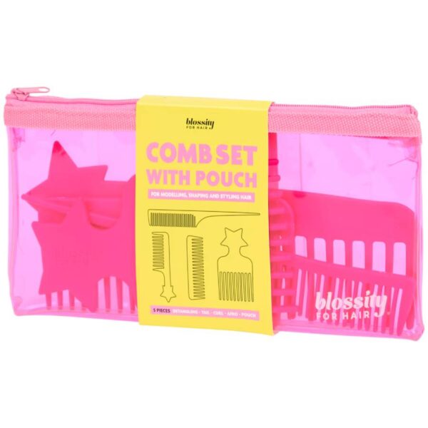 Blossity set χτενων(4 χτενες) και ενα νεσεσερ