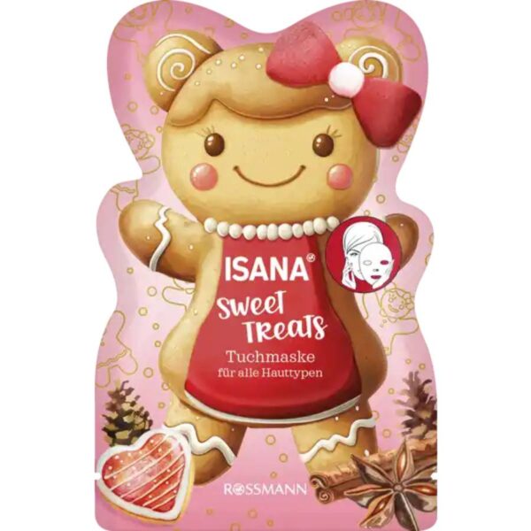 ISANA Face mask Sweet Treats,μασκα προσωπου Γλυκές λιχουδιές 350ml