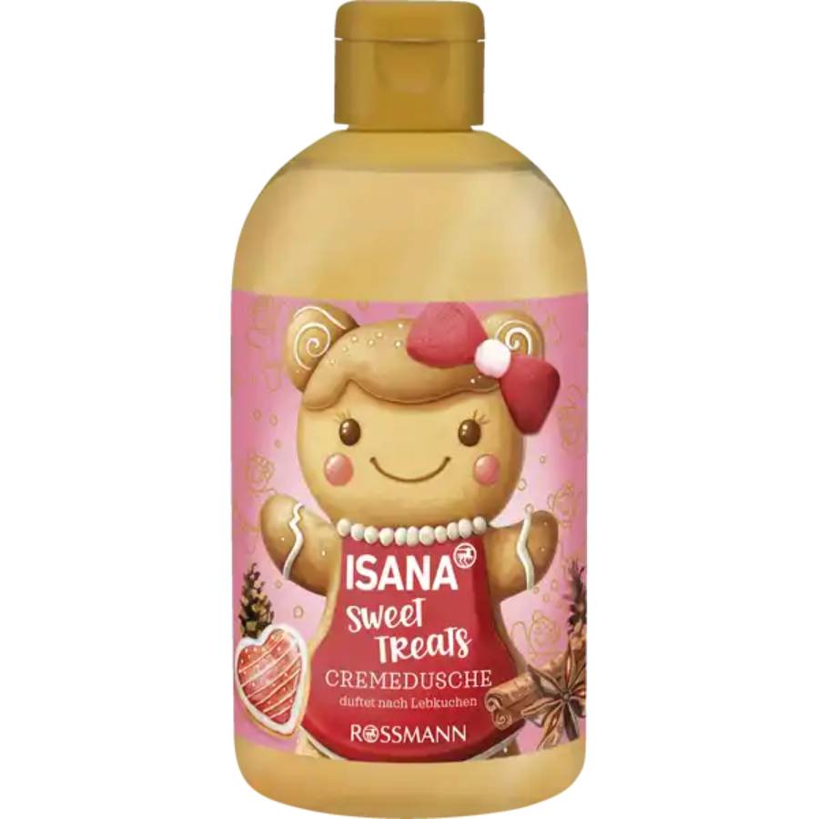 ISANA Κρεμωδες ντουζ Sweet Treats,Γλυκές λιχουδιές 350ml