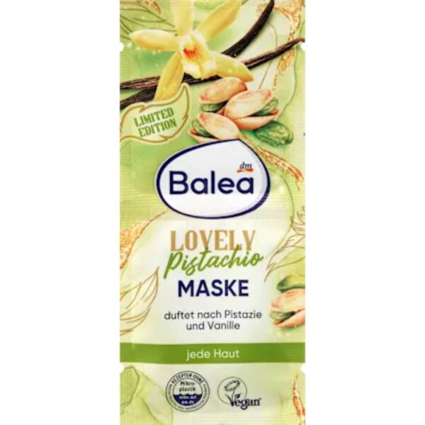 Balea Μασκα προσωπου Lovely Pistachio, 16 ml