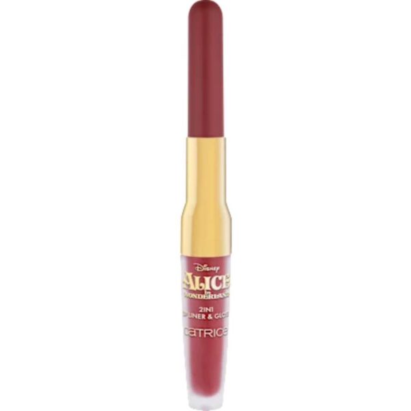 CATRICE Lipliner & Lipgloss Disney Alice in Wonderland 2in1 C02 Always Curious, 1,77 g