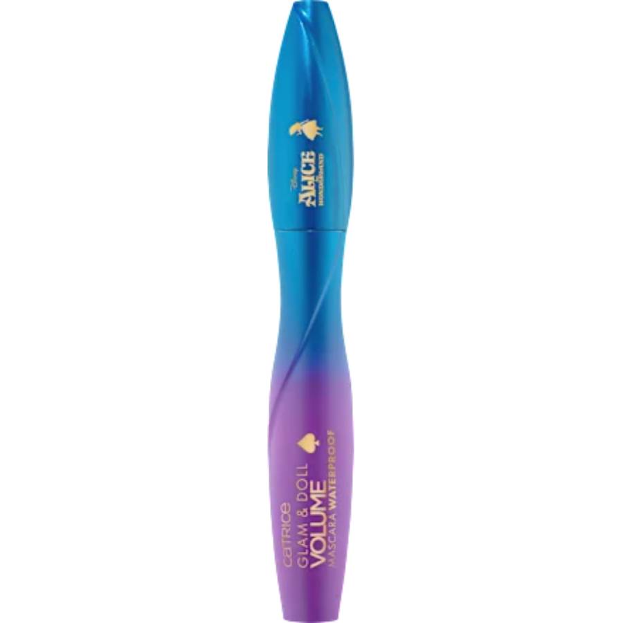 CATRICE Mascara Disney Alice in Wonderland Glam & Doll Volume Waterproof C01 Looking For Wonderland, 10 ml - Image 2